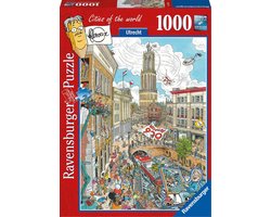 foto van D: Ravensburger Legpuzzel - Fleroux Utrecht - 1000 Stukjes