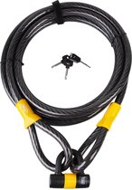 Câble antivol Vinz Kibo ART & VBV - 20 mm x 5 mètres (serrure de meubles de jardin, serrure de patio, serrure de bateau)