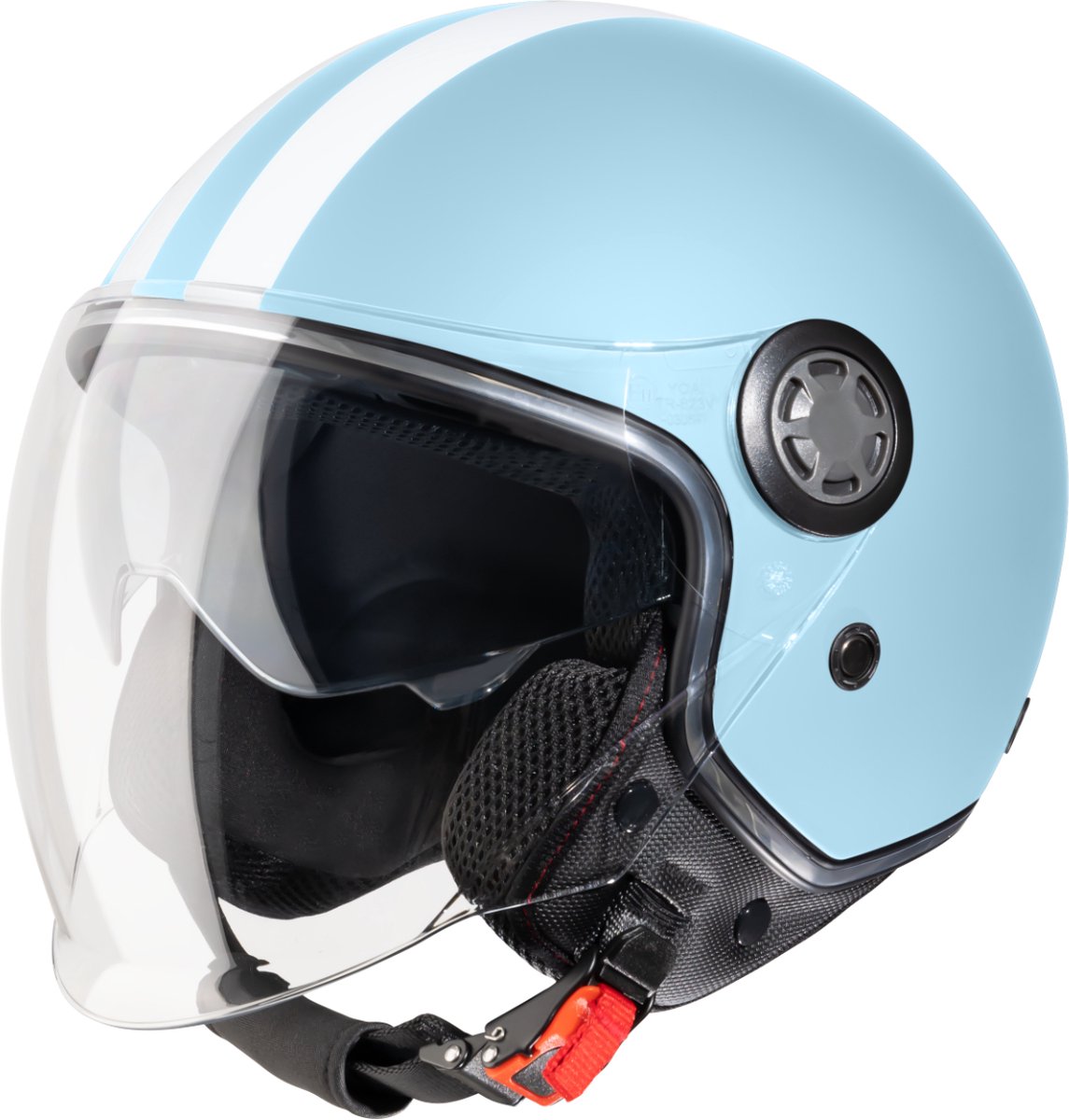 Trendy Carbon-look Jethelm Voor De Scooter - Fashionhelm Voor De Scooter Scooterhelm Snorfietshelm Carbon Look L