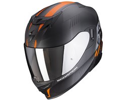 Scorpion EXO-520 Air Laten - Mat Zwart / Oranje
