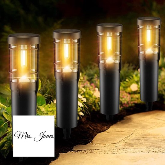 IRISECO Tuinverlichting op zonne-energie, voor buiten, 15 m, 4 lampen op zonne-energie met grondpen, tuinverlichting op zonne-energie voor buiten, 12 modi, tuin, gazon, pad, vijver, terras IRISECO Tuinverlichting op zonne-energie, voor buiten, 15 m, 4 lampen op zonne-energie met grondpen, tuinverlichting op zonne-energie voor buiten, 12 modi, tuin, gazon, pad, vijver, terras