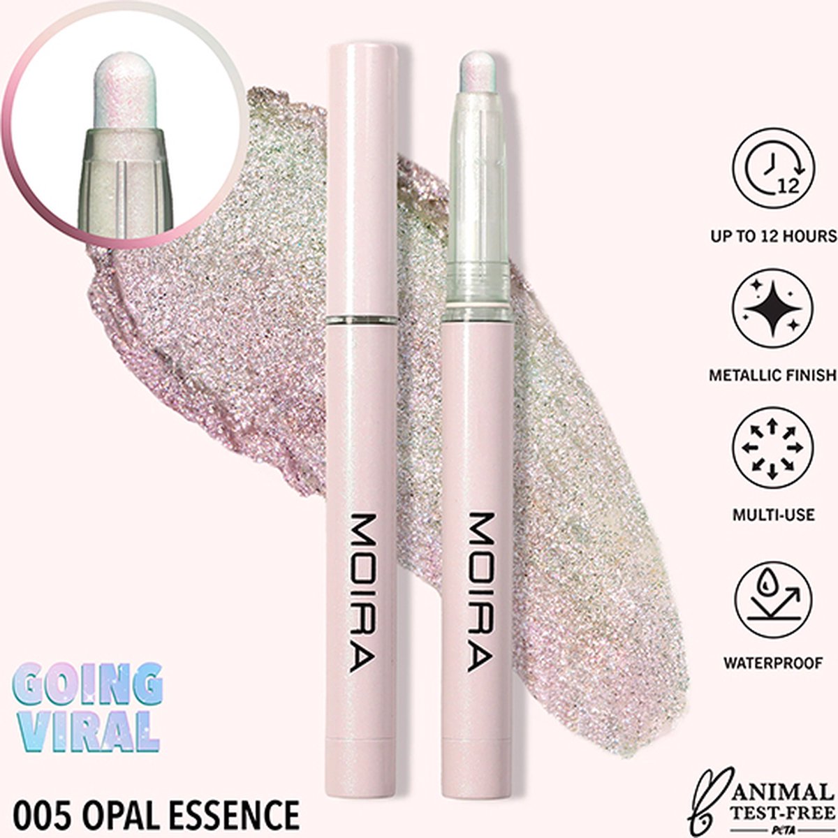 Moira Stellar Glaze Stick Shadow- Opal Essence 05 - Vegan