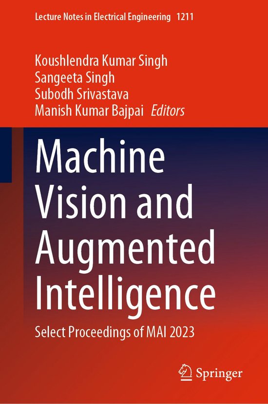 Springer Nature Proceedings Computer Science - Machine Visio ... - cover