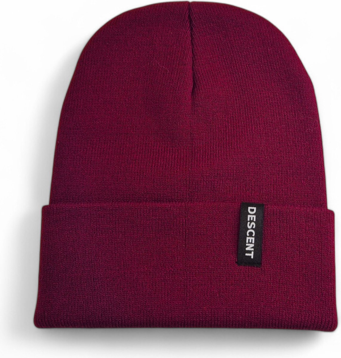 DESCENT muts Park Basic – Ski Snowboard Winter Schaats Rood