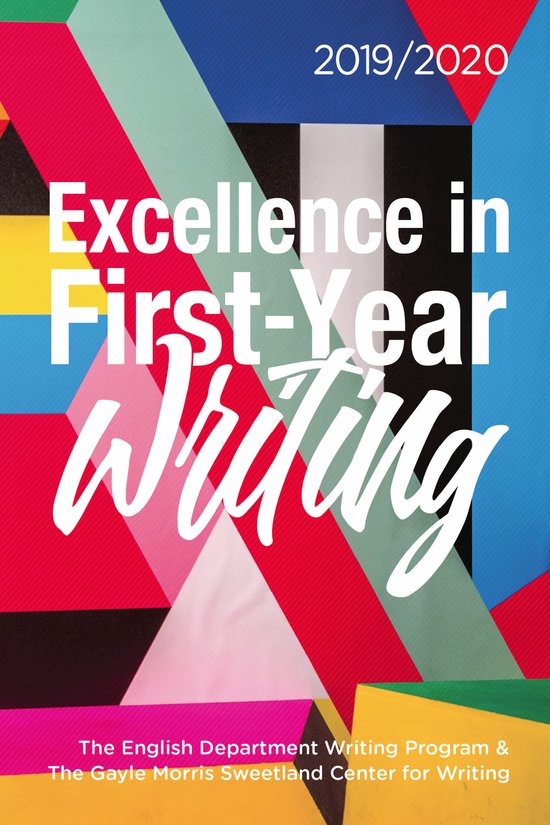 Excellence in First-Year Writing - cover