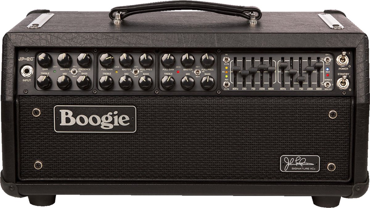 Mesa Boogie JP-2C Head John Petrucci Signature - Buizenversterker top voor elektrische gitaar