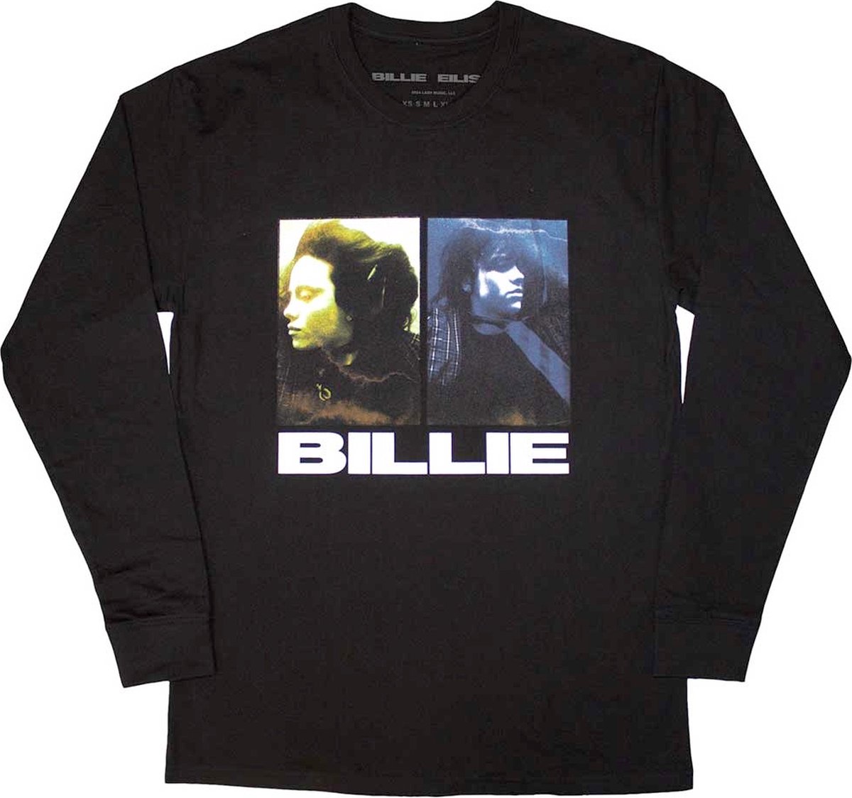 Billie Eilish - Underwater Longsleeve shirt - XL - Zwart