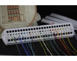 Pako - Naaldhouder - borduurbenodigdheden - een handige hulp bij borduren - 700.050 - inclusief 10 blanco codekaarten - aan twee zijde te gebruiken