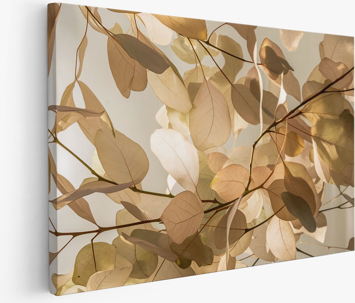Saammp Muurcirkel Hout - Wolf tussen de bomen - Dieren - Natuur - Ø 80 - Wandcirkel - Wanddecoratie Cirkel - muurdecoratie Woonkamer - Slaapkamer decoratie - Rond Schilderij