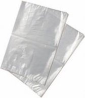 Plastic zakken vlak - 60 x 80cm x 50my - 500 stuks