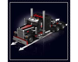 Comnox - Mould King - Amerikaanse Vrachtwagen - Technische Bouwset - 1797 Stuks - Voor Kinderen en Volwassenen - Lego-Compatibel