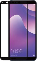 Azuri screenprotector flat tempered glass RINOX ARMOR - Voor Huawei Y7 (2018) - Zwart - 2 stuks
