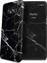 i-Paint cover Marble - zwart - voor Samsung Galaxy S8