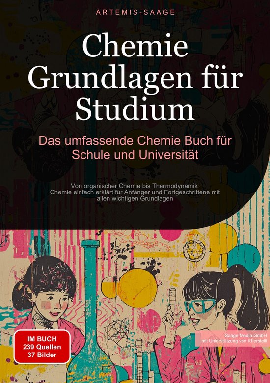 Chemie Grundlagen für Studium: Das umfassende Chemie Buch f ... - cover