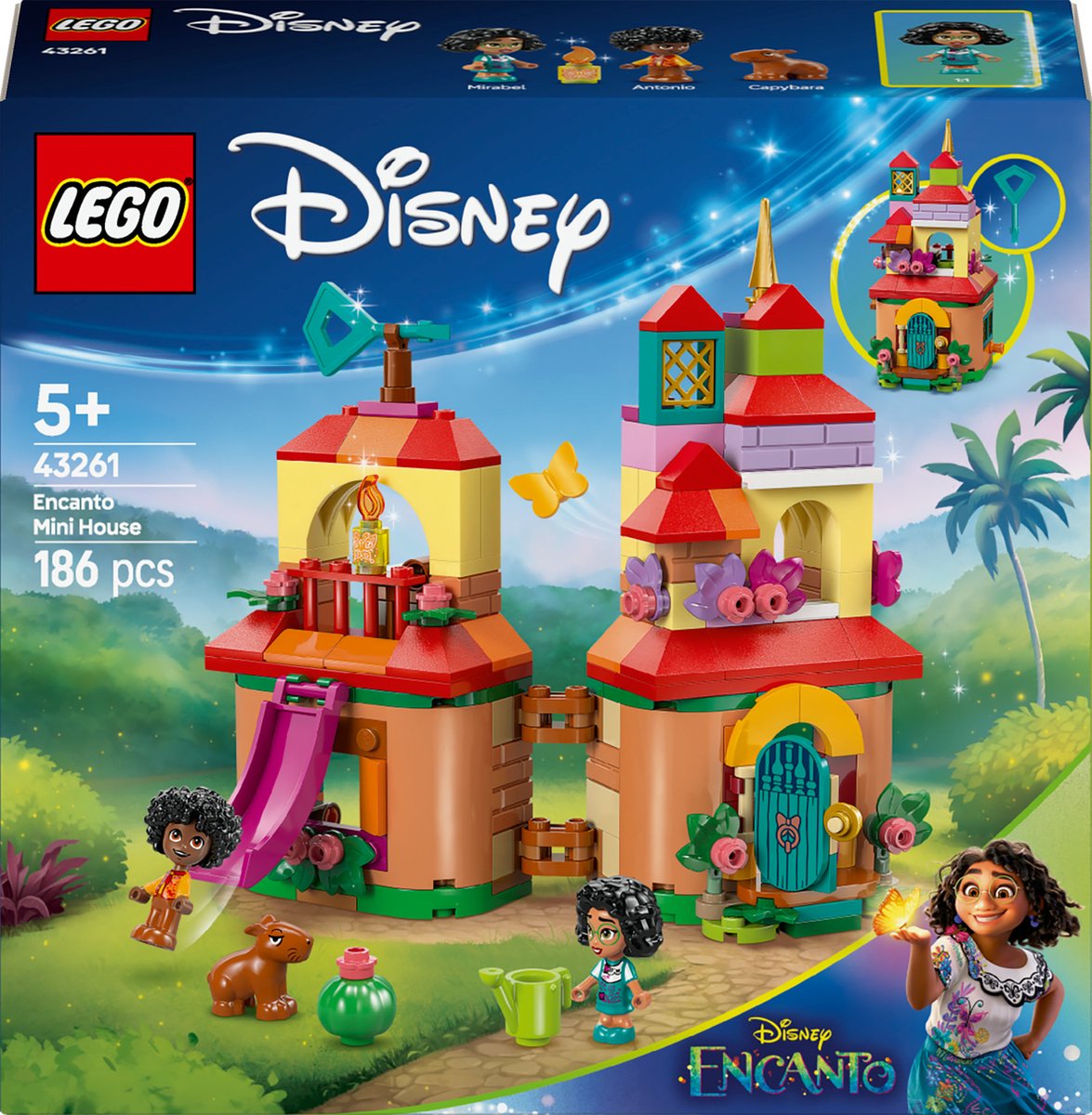 LEGO  Disney Mini huis uit Encanto bouw  43261