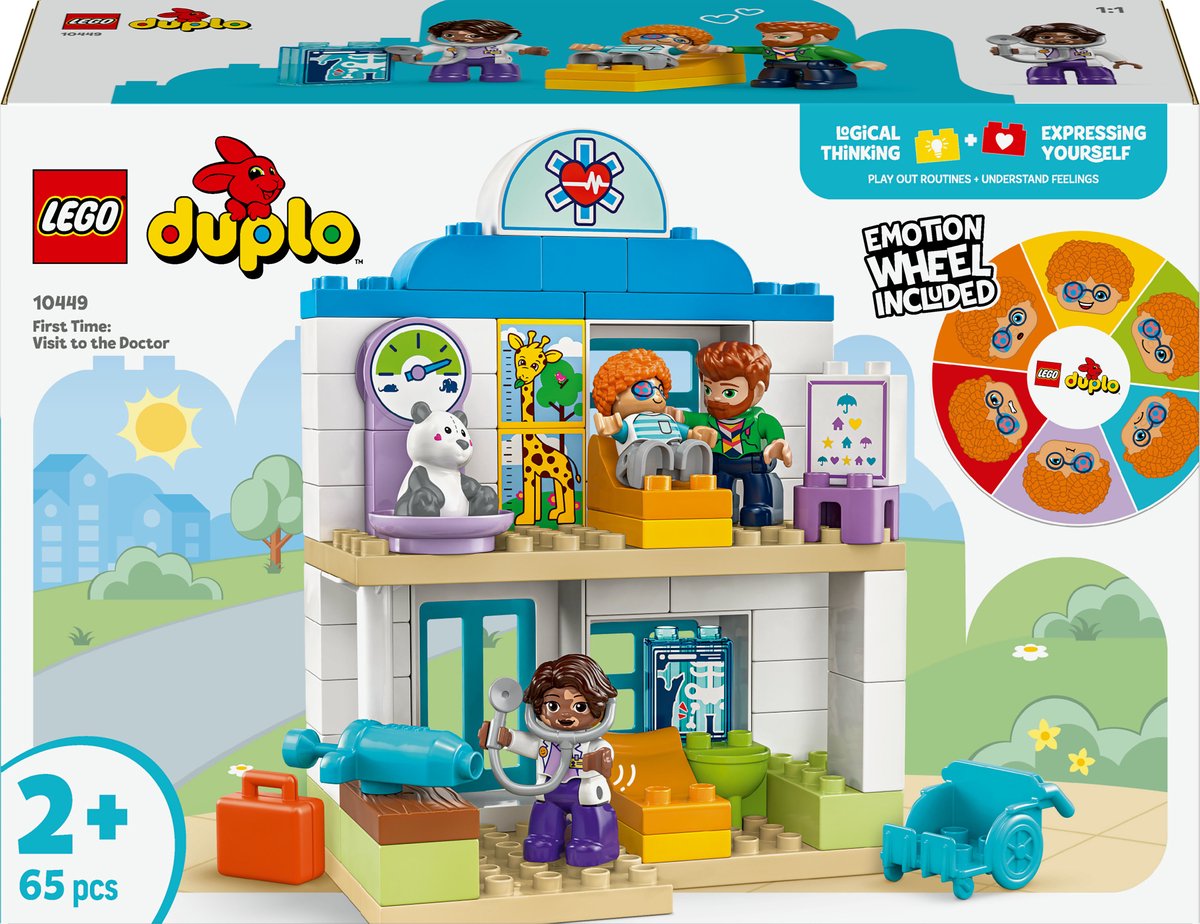 LEGO DUPLO Stad Voor het eerst naar de dokter  10449