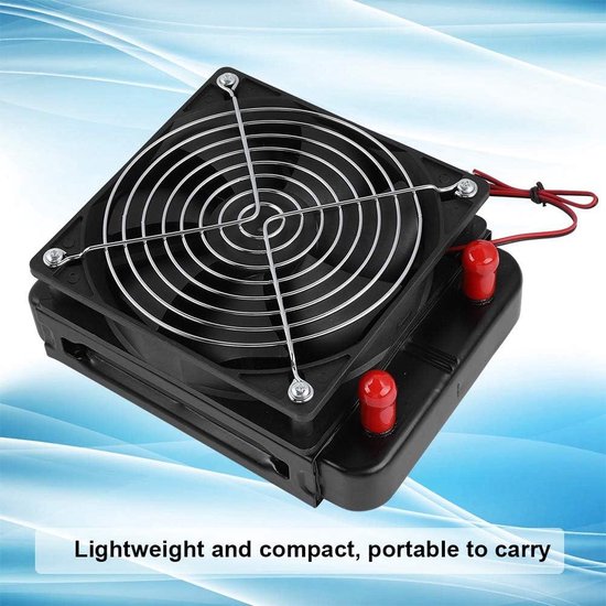 120mm Zwart Aluminium Radiator voor PC Waterkoeling - Small Form Factor ...