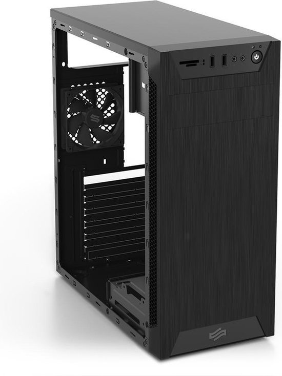 SilentiumPC Armis AR1 Mini Tower Zwart | bol