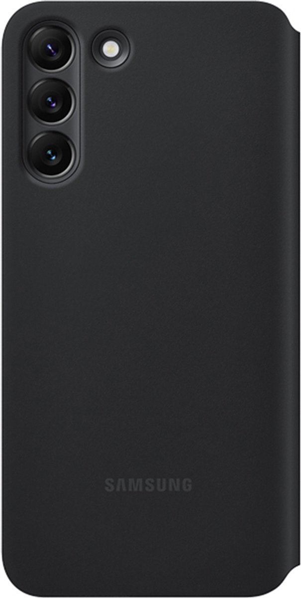 Samsung Smart Clear View Hoesje - Samsung Galaxy S22 Plus - Zwart