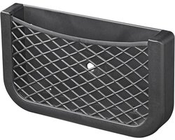 ProPlus Opbergnet met Kunststof Frame - 20 x 12 x 3 cm - Bagagenet - Camper Opbergnet - Opbergen - Veiligheidsnet - Inclusief schroeven - Voor Camper, Caravan en Boot - Zwart
