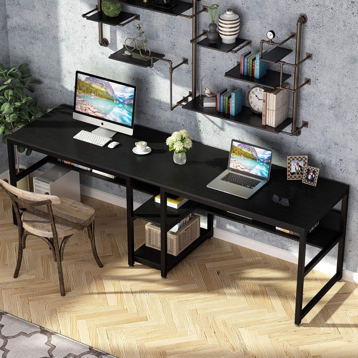 Tribesigns Tribesigns Dubbel Lang Bureau - afbeelding 4