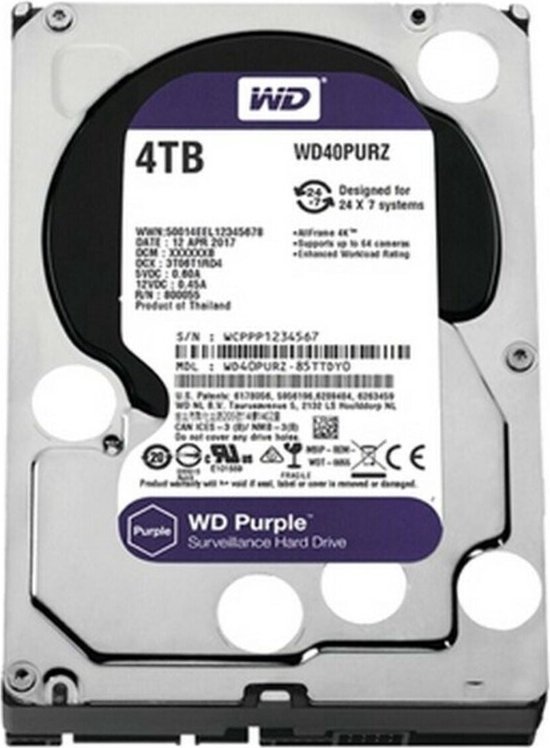 WD Purple - Interne harde schijf - 2 TB — afbeelding 5
