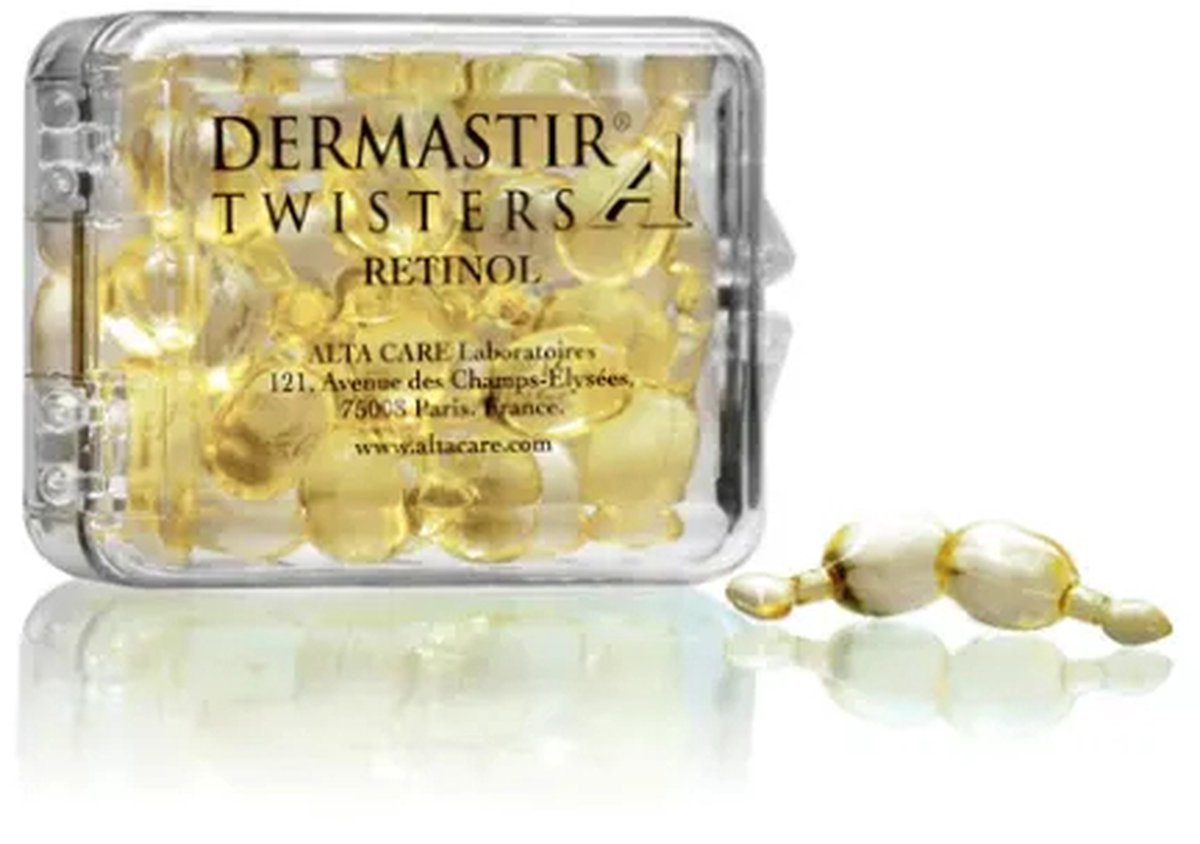 Dermastir Twisters rijk anti-verouderingsserum met retinol 30 stuks