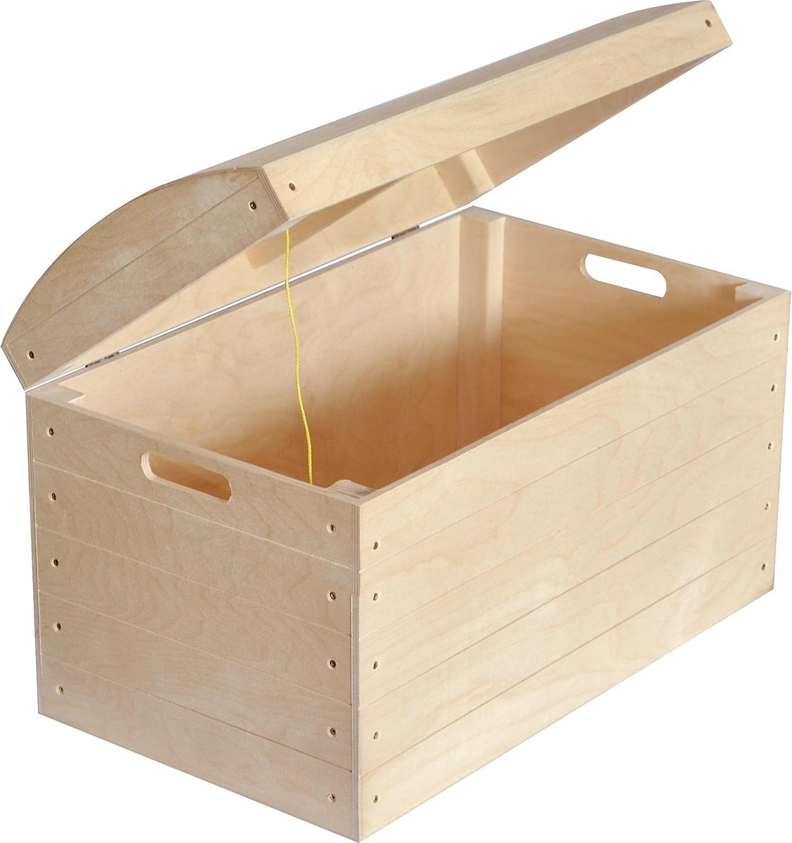 Goodivery ® Houten Schatkist Bankje voor Opslag en Decoratieve Projecten