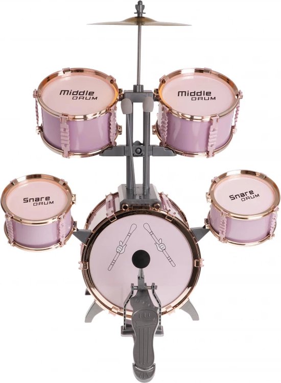 VTech Kidi DJ Drums Elektronische drums met lichtgevende effecten en leermodus, voor kinderen van 6 tot 12 jaar (Duitstalige versie