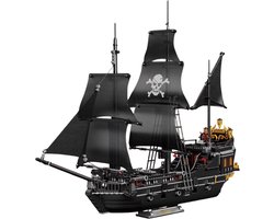 foto van Zhe Gao - Piratenschip Black Pearl Pirate | Pirates of the Caribbean Adventure | Classic Creator STEM piraten boot speelgoed expert technisch bouwpakket voor kinderen en volwassenen | niet compatibel met andere merken | 1424 bouwstenen