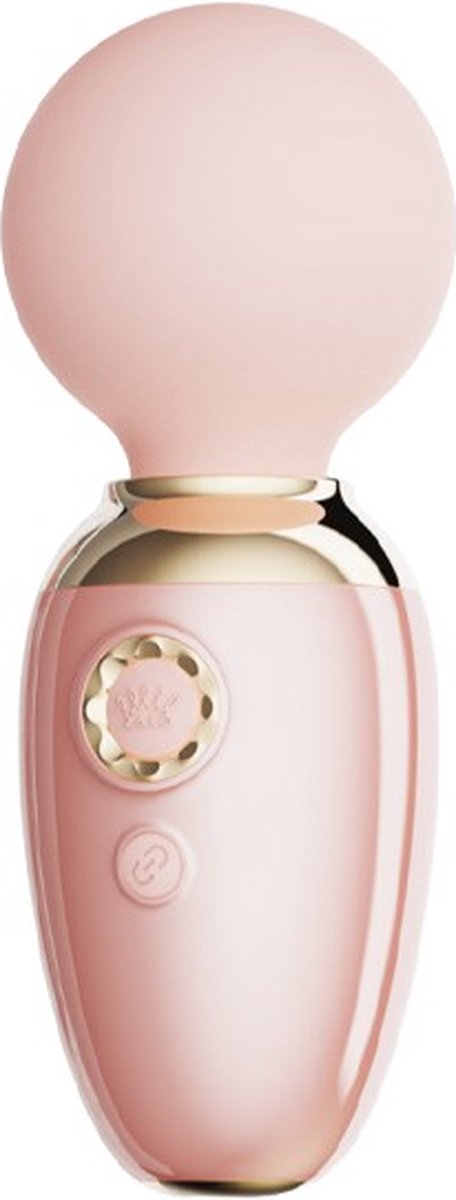 Goedkoopste Zalo - Ava - Verwarmende Mini Wandvibrator met App bediening - Lichtroze