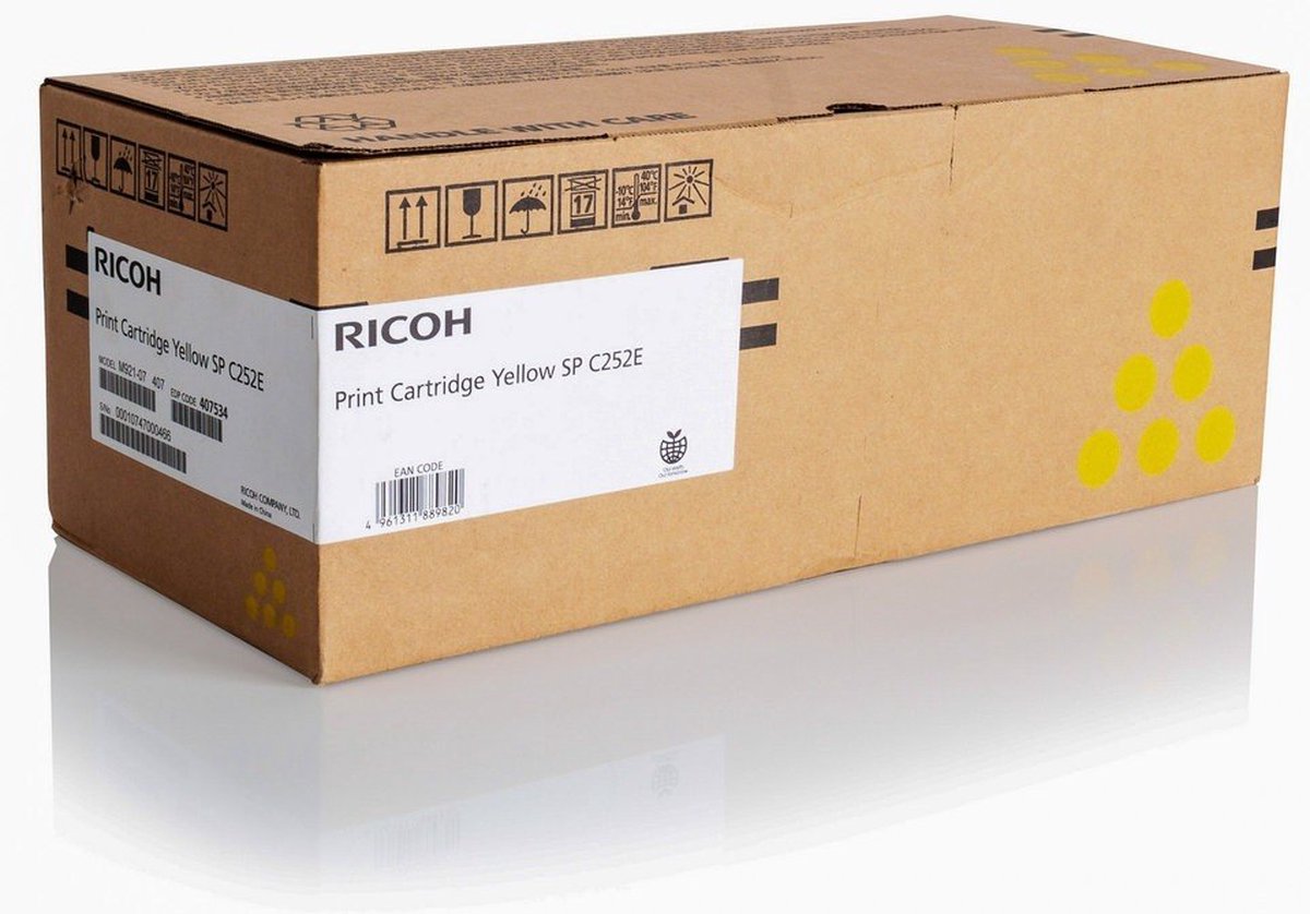 Toner Ricoh 407534 Yellow