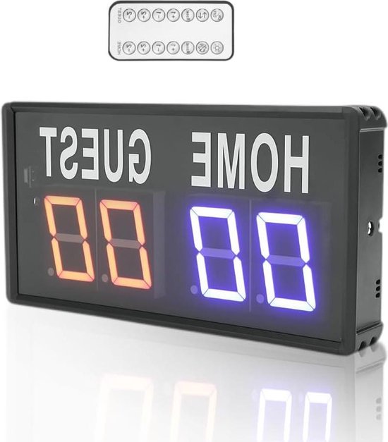 Scorebord LED helderheid aanpassing - 5 Niveaus - Aluminiumlegering - Sportspellen - EU-stekker