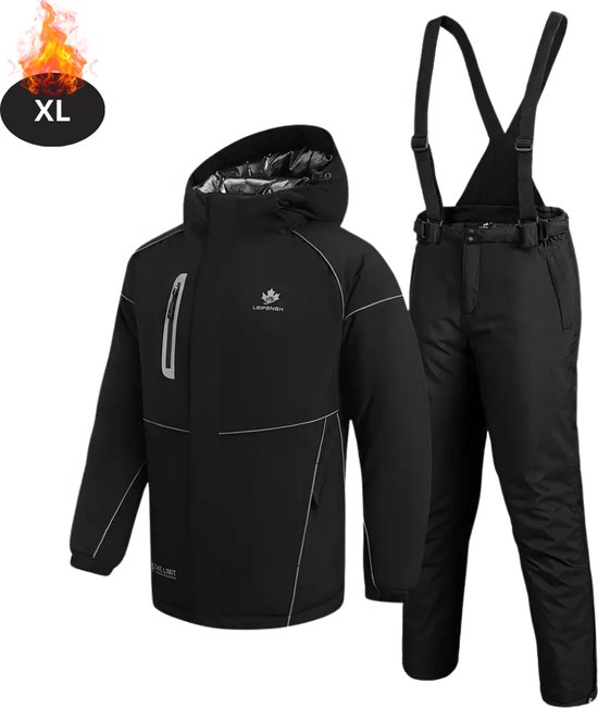 Combinaison Plongée 3 Mm Homme - Veste Et Pantalon Néoprène 90% + Nylon, UV UPF50, Taille S à 4XL