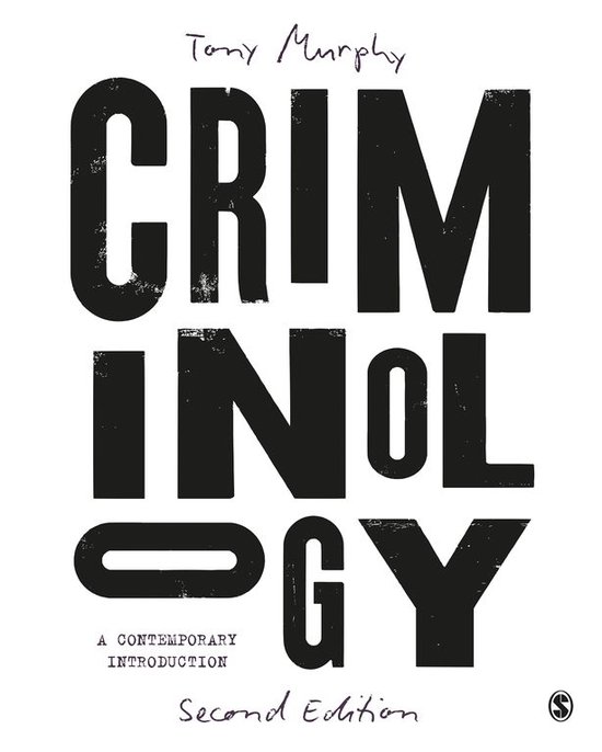 Criminology - cover