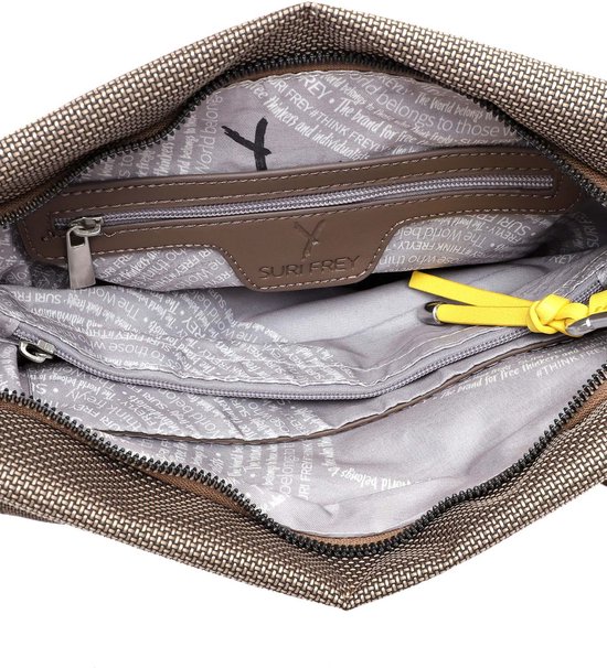 SURI FREY Sac à épaule bandoulière Suri Sports Marry Crossover Bag Taupe Marron clair