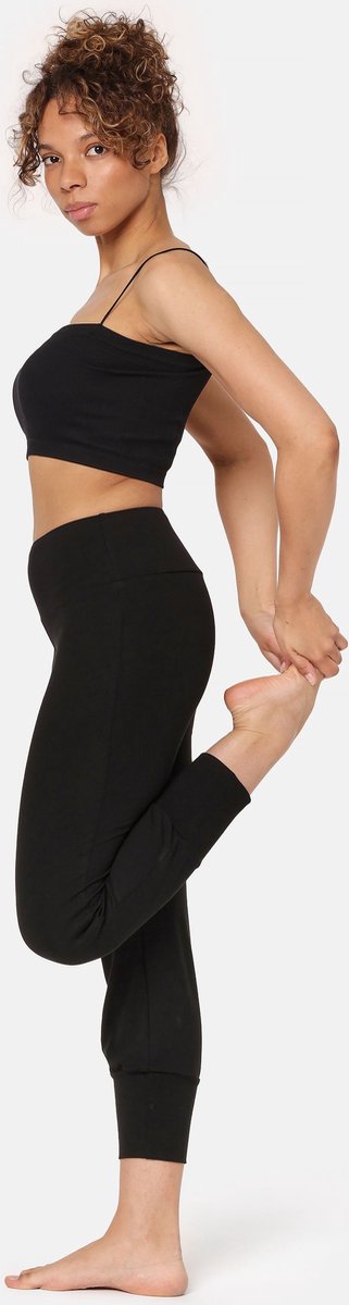 Bellivalini Dames Yogabroek - Sport - Vrijetijdsbroek - Lang - Viscose - Sportbroek - BLV-BLV50-283-YP - Zwart - XS van Bellivalini — afbeelding 4