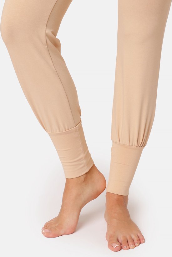 Bellivalini Dames Yogabroek - Sport - Vrijetijdsbroek - Lang - Viscose - Sportbroek - BLV-BLV50-275-YPS - Zand - XS van Bellivalini — afbeelding 3