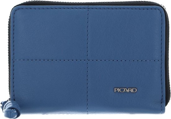 PICARD Porte-monnaie Plaza 1 Zip Around Wallet Wintersky Bleu clair