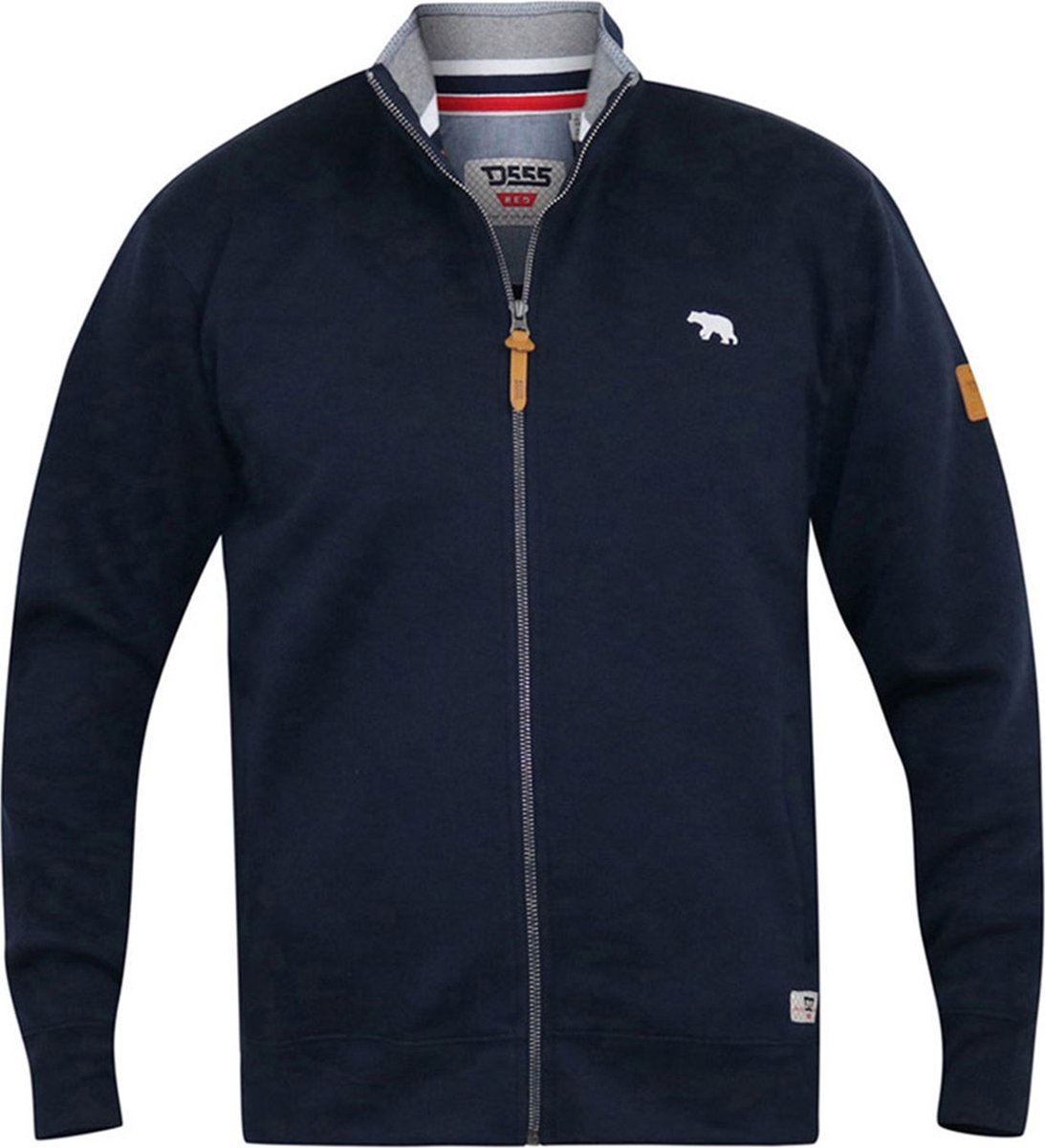 Duke 555 Nashua Fleecevest Blauw Maat 3XL Big Men Size