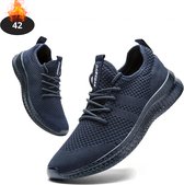 Livano Schoenen Heren - Sneakers - Comfortabel - Sportief - Casual - Volwassen - Blauw - Maat 42