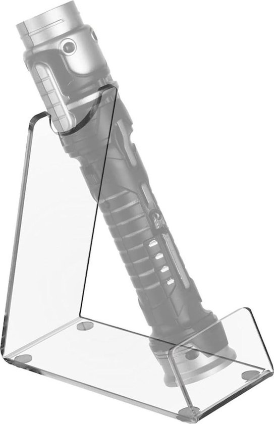 WLSANX Acryl Lightsaber Ständer - Doppelschicht Display Für FX-Schwerter & Sammlerstücke