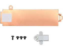 Content in M.2 2280 SSD Heatsink Cover met Beugel voor Dell Alienware M15 R5 R6 G15 5510 5511 - Aluminium Hard Drive Heatsink Cover .