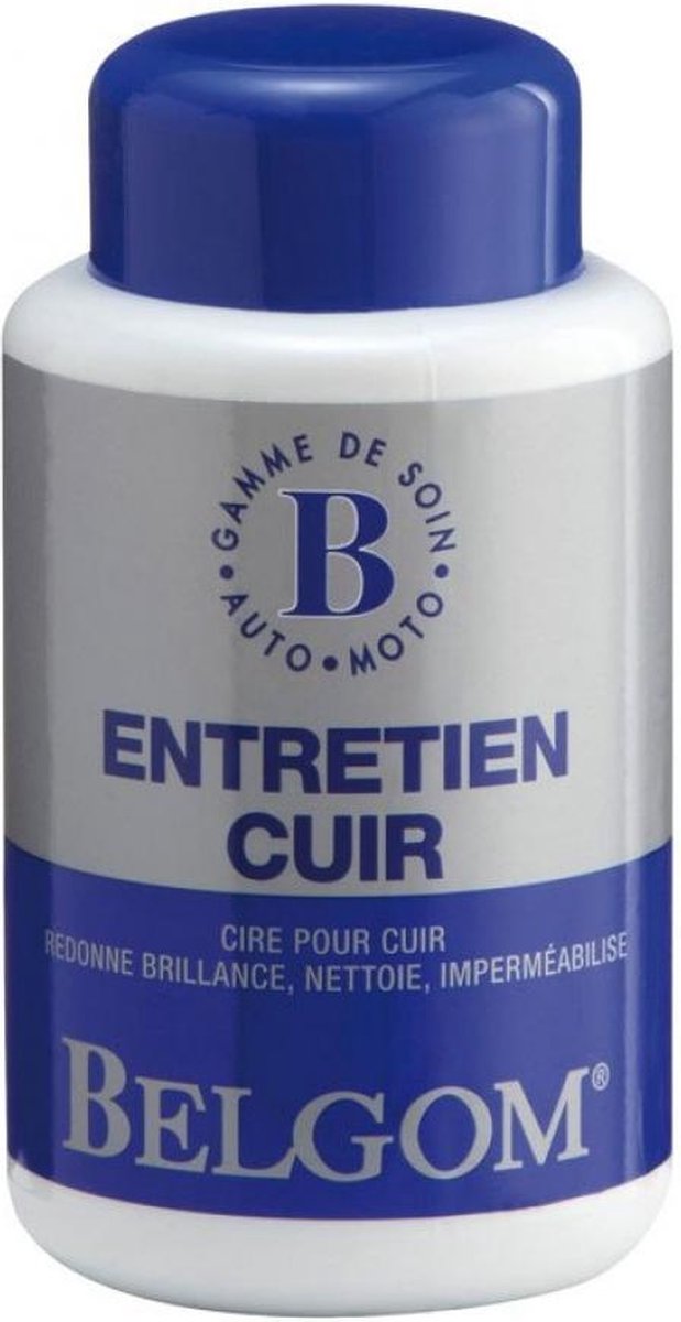 Lubrifiant et entretien Belgom entretien cuir pour moto auto 11.0250 250mL Neuf