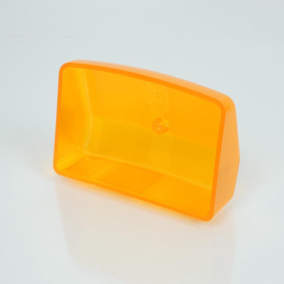 Cabochon de clignotant Siem pour Auto Piaggio 50 Ape Fl-Fl2 1989-1995 215059 / AVG orange Neuf