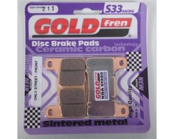 goud fren remblok voor motor kawasaki 1000 z sx 2014 tot 2018 avg/avd / met abs / zx 1000 mef/mff/mgf/whf/wjf nieuw