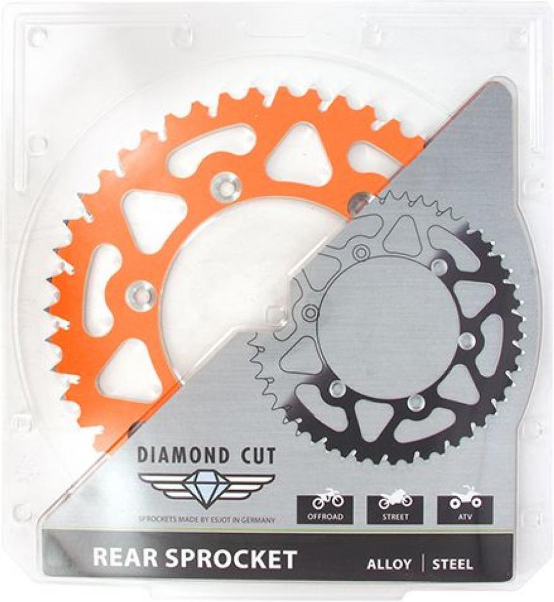 Couronne transmission Esjot pour moto Husqvarna 85 Tc 2014 à 2019 46 dts pas 428