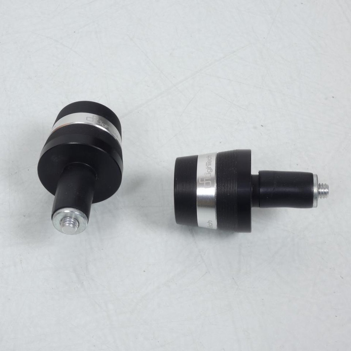 Paire embout guidon noir alu Lightech pour moto Yamaha 1000 MT-10 2016 à 2022 KTM310NER Neuf