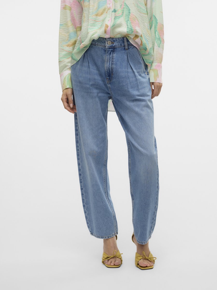 Vero Moda Straight fit jeans VMETNA High rise Barrel fit Jeans