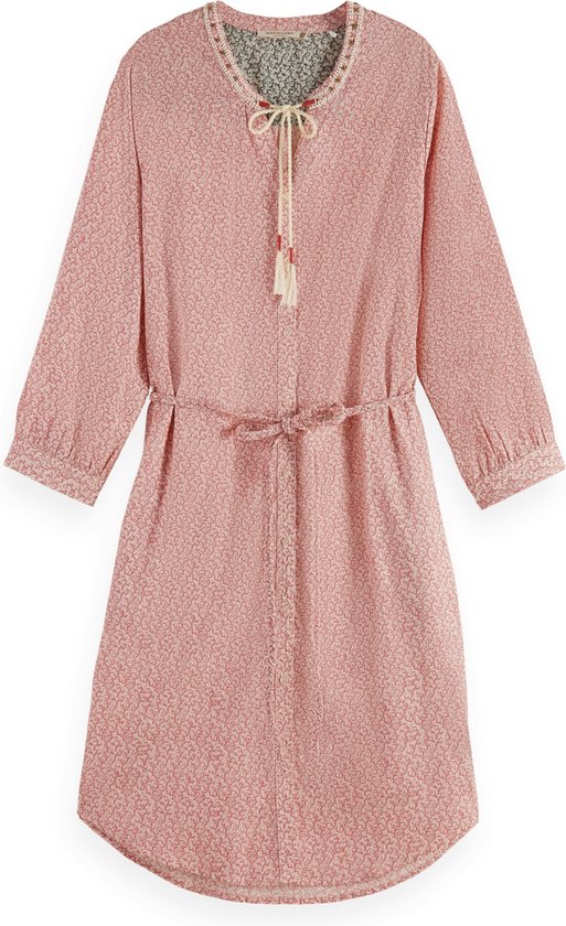 Scotch & Soda Robe chemise à col perlé Robe Femme - Taille 38